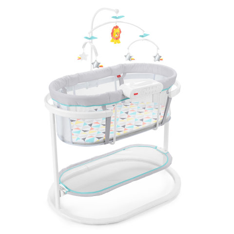 Fisher Price Soothing Motions Bassinet with Sounds and Music for Infants Dual mode lighting Walmart