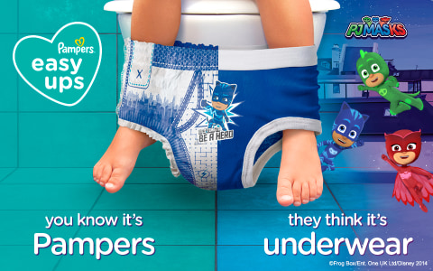 Pampers Easy Ups Boys Training 