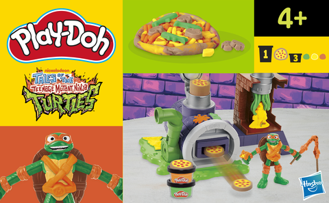 Play-Doh Teenage Mutant Ninja Turtles Slice & Blast Pizza Playset