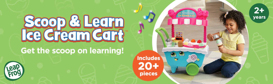 Scoop and learn ice cream cart shops big w