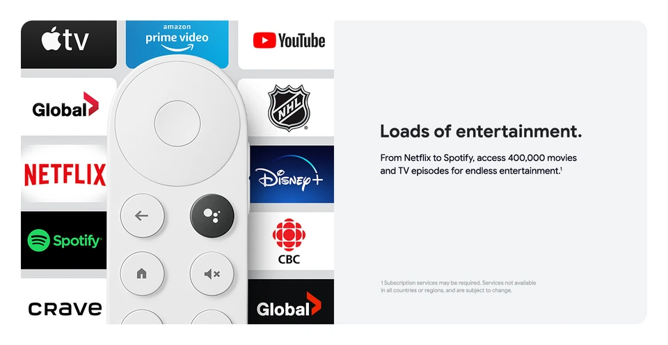 Google Chromecast with Google TV - HD - Walmart.ca
