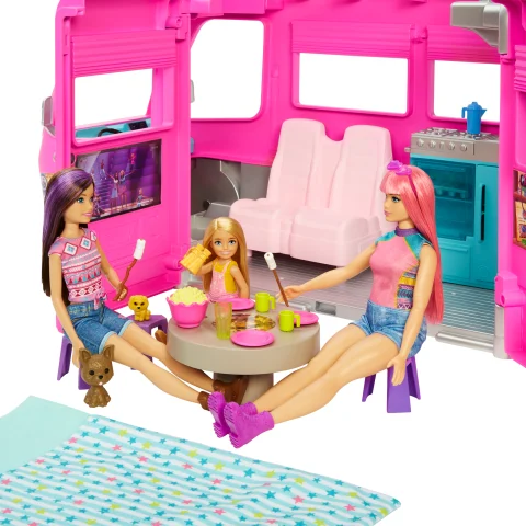 Barbie Dream Camper Vehicle Playset Ages 3 Walmart