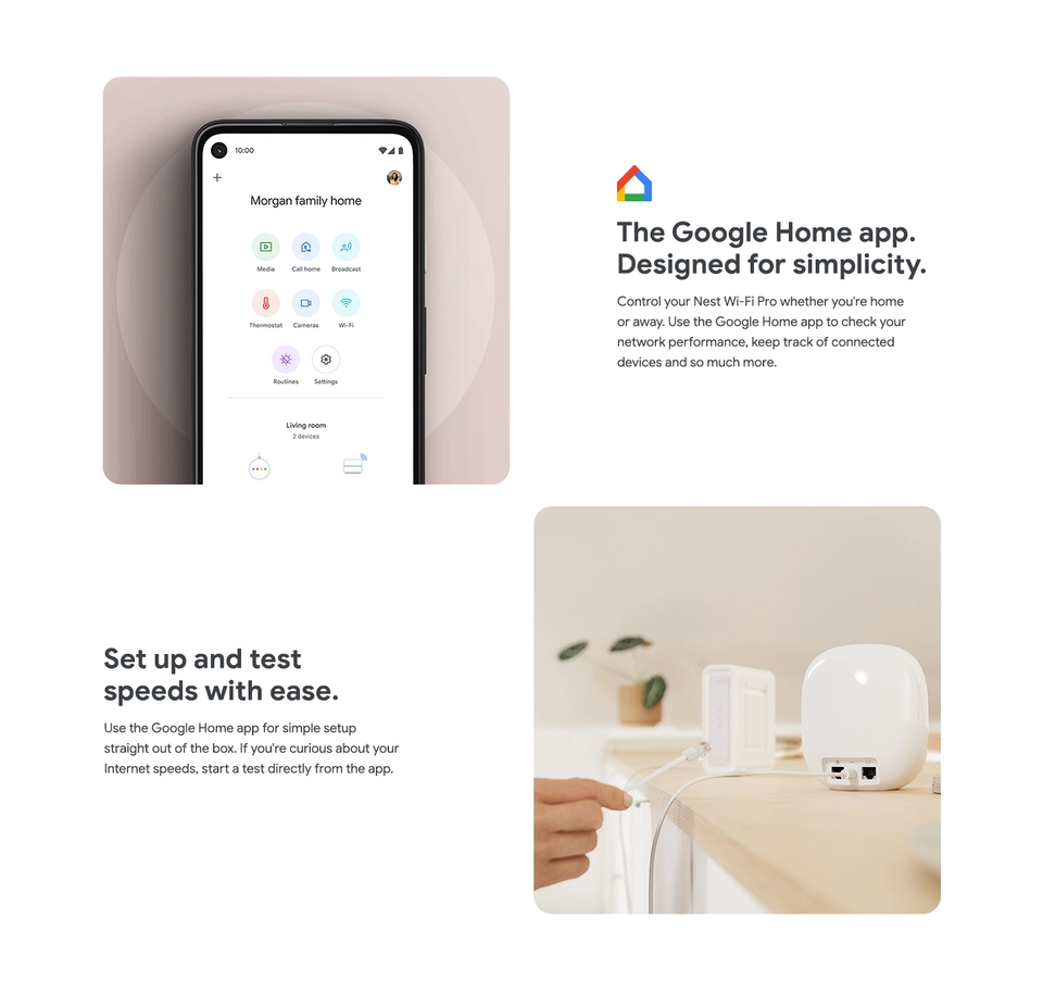 Google Nest Wifi Pro 6E - 3 Pack - Walmart.ca