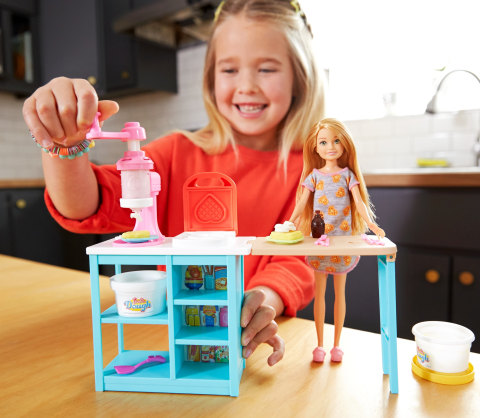 Barbie stacie doll and breakfast playset online