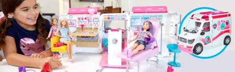 Barbie Care Clinic Playset Walmart