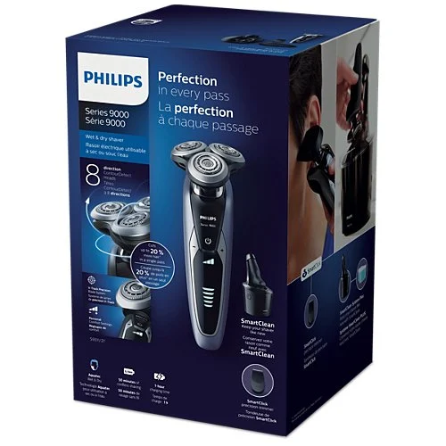 Philips Shaver Series 9000 with Smartclean System, S9311 - Walmart.ca