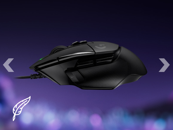 Logitech G502 X Wired Gaming Mouse - LIGHTFORCE hybrid optical