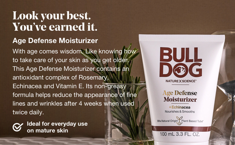 Bulldog Skincare for Men. Man's Best Friend.