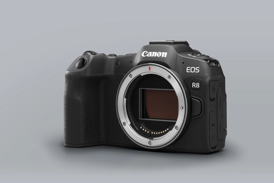 Canon EOS R8 Mirrorless Camera Body, Full‑Frame CMOS Sensor, 24.2