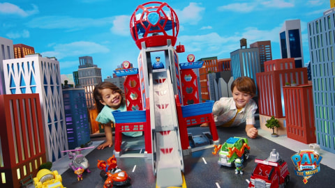 paw patrol transforming tower