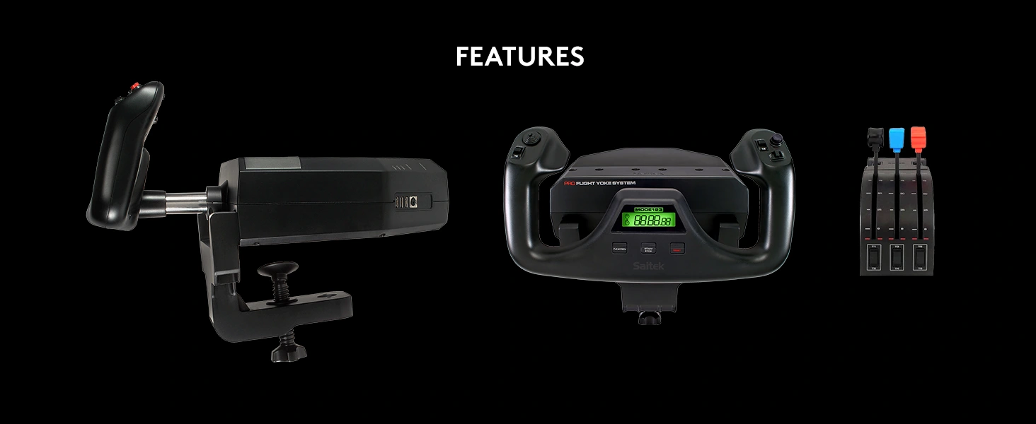 Logitech G Saitek PRO Flight Yoke System - Walmart.ca