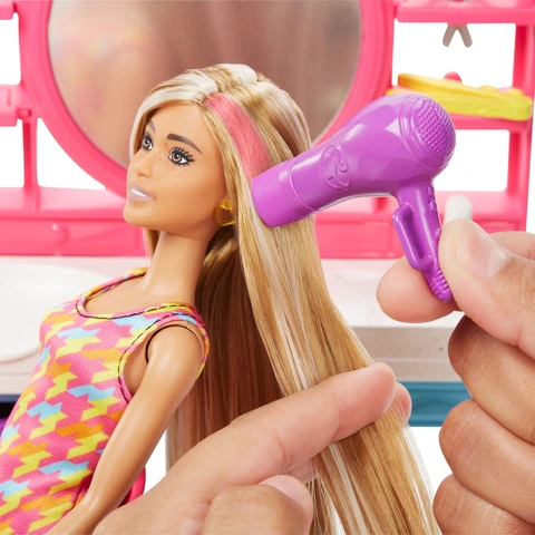 Barbie hair salon walmart on sale