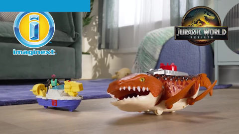 Fisher-Price Imaginext Jurassic World Rebirth Aquachomp Chase