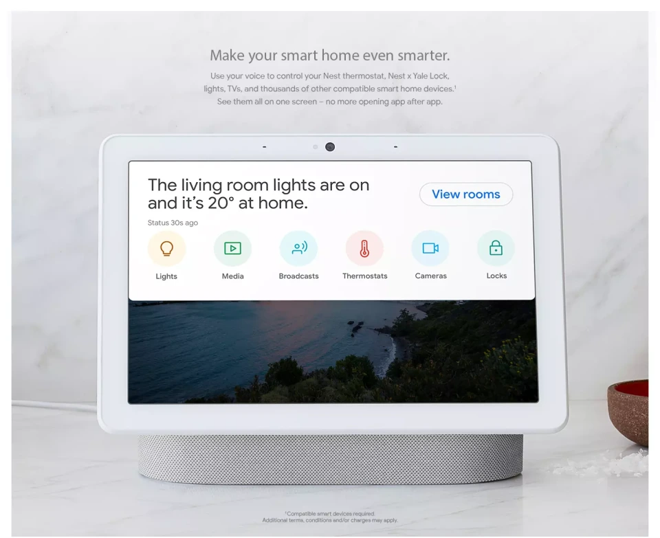 Google Nest Hub Max, Chalk - Walmart.ca Google Nest Hub Max, Chalk - Walmart.ca