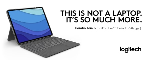 Logitech Combo Touch iPad Pro 12.9-inch (5th, 6th gen - 2021, 2022