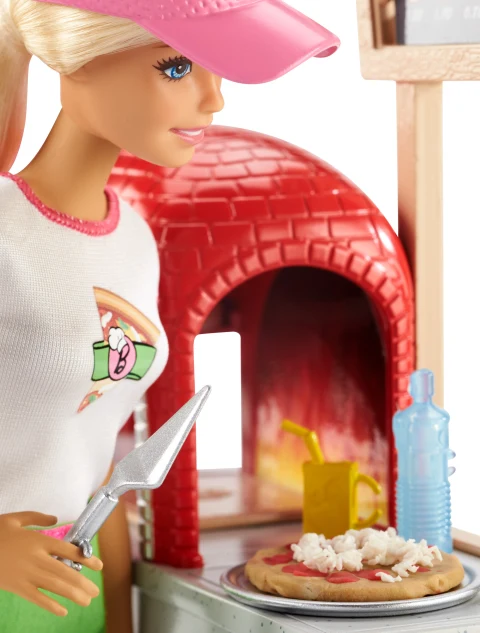 Barbie que cocina pizza online