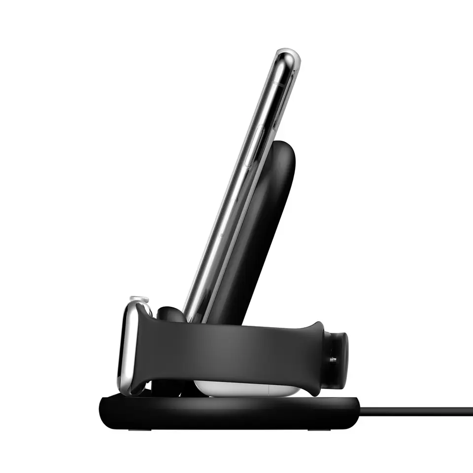 BOOST↑CHARGE 3-in-1 Wireless Charger Belkin BOOSTCHARGE 3-in-1 Wireless Charger for Apple devices