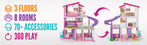 barbie 360 house