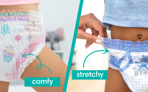 Pampers Easy Ups Girls Training 