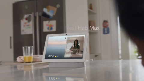Google Nest Hub Max, Chalk - Walmart.ca
