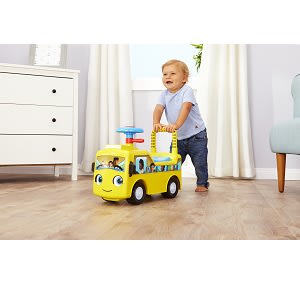 little baby bum wheels on the bus scoot and push ride on by little tikes