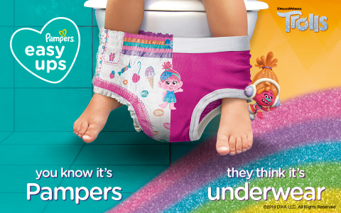 Pampers Easy Ups Girls Training 