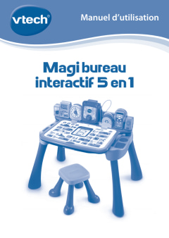 VTECH - Digiart Magi Bureau Interactif 5 and 1 - Dès L'âge De 3 Ans Et Plus  - English
