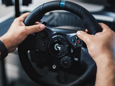 Logitech G923 Racing Wheel and Pedals for Xbox Series X|S, Xbox