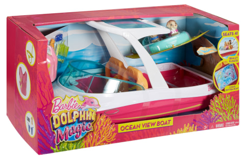 Barbie Dolphin Magic Ocean View Boat Walmart