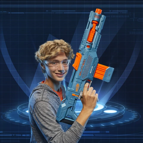 Nerf Elite 2.0 Echo CS-10 Blaster, 24 Nerf Elite Darts, 10-Dart
