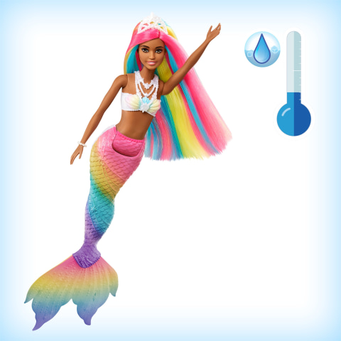 Barbie sirena arcoiris walmart online