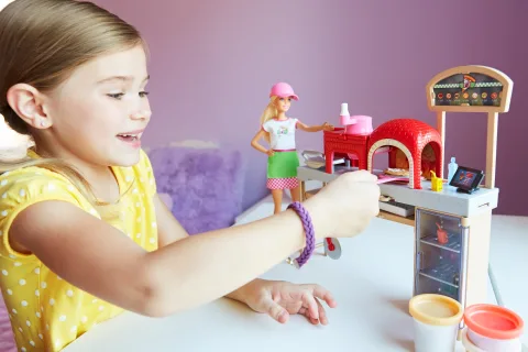 Barbie Pizza Chef Doll And Playset Walmart