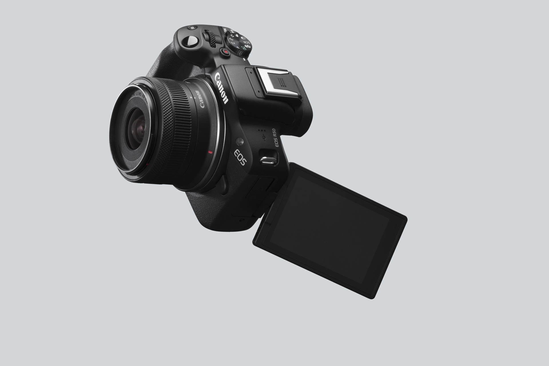 Canon EOS R50 Mirrorless Camera with 18-45mm Lens (Black) - Walmart.ca