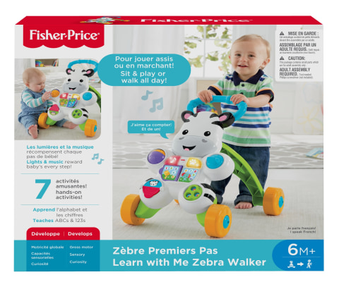 Fisher Price Coffret De Jeu Premiers Pas Zebre Edition Francaise Walmart Canada